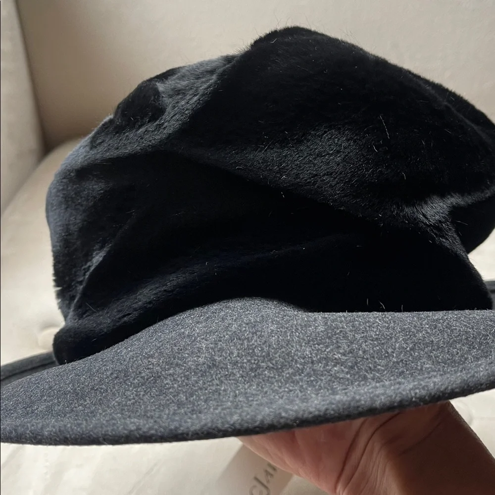 Eric Javits NEW faux fur and wool hat NWT - Picture 2 of 8